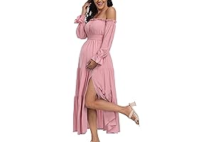 Ethereal Elegance: Boho Maternity Dress for Baby Shower Captures Enchanting Moments