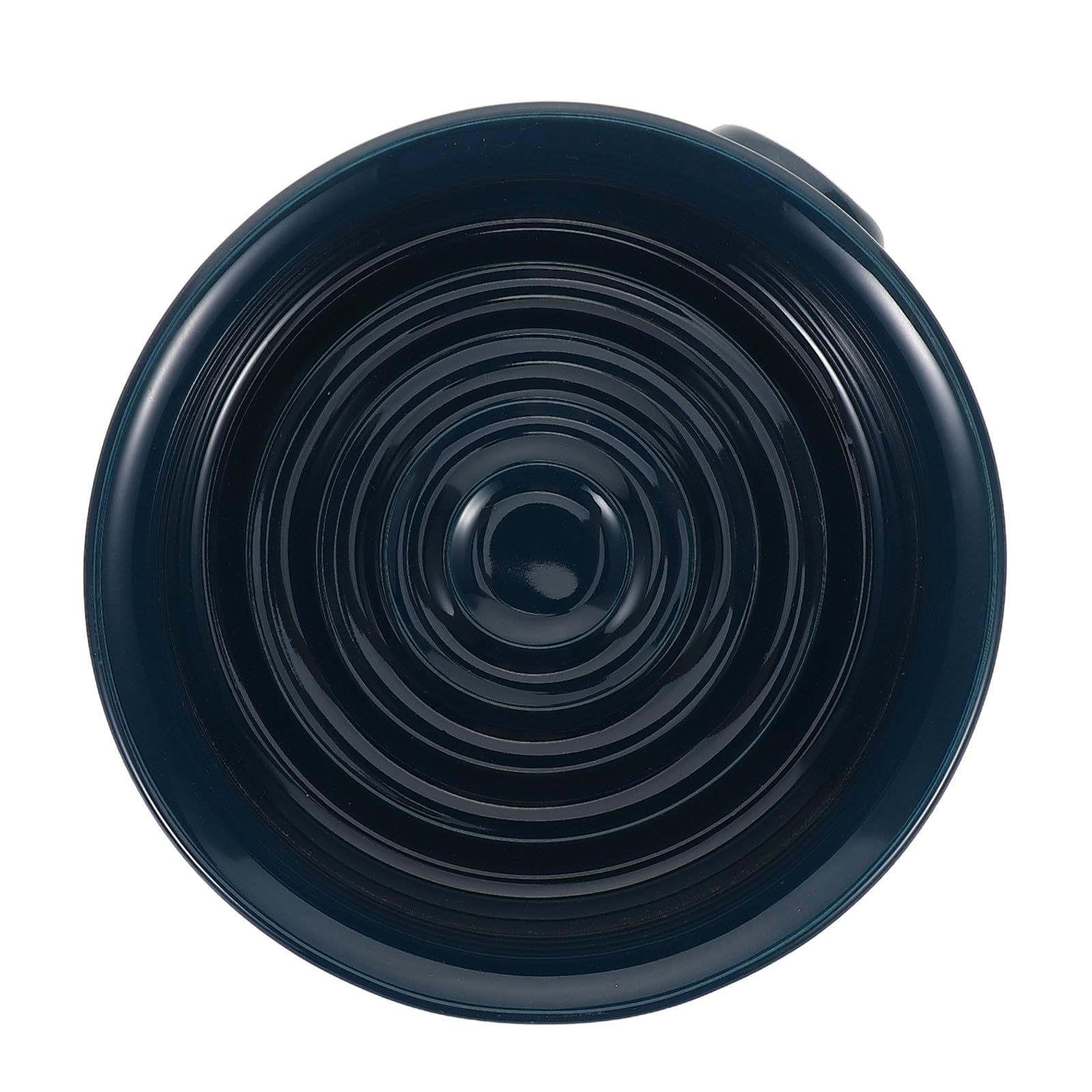 Cuenco de cerámica para jabón de afeitar con espiral interior para el afeitado clásico masculino