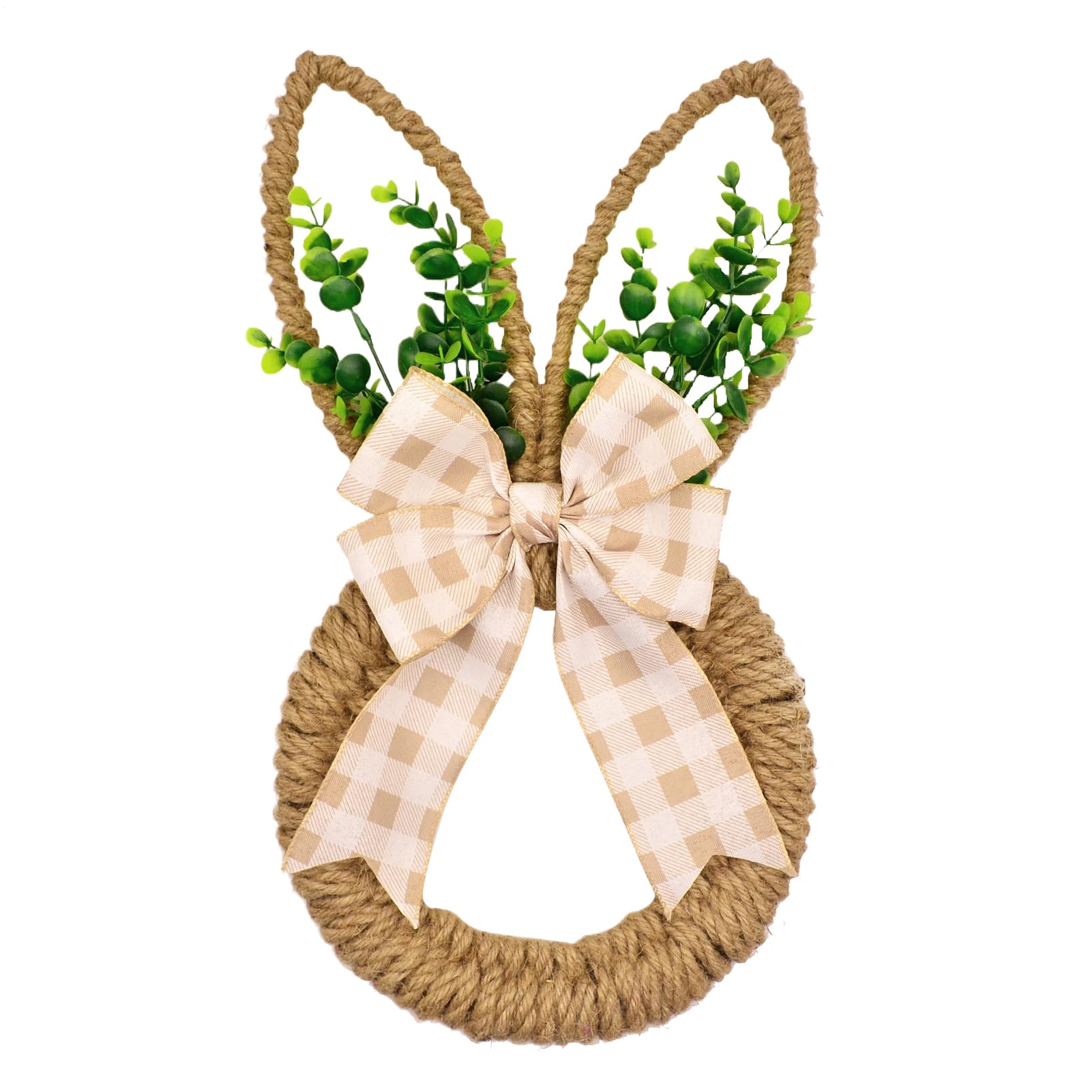 Couronne de Pâques pour porte d'entrée symbole de renouveau et de douceur familiale