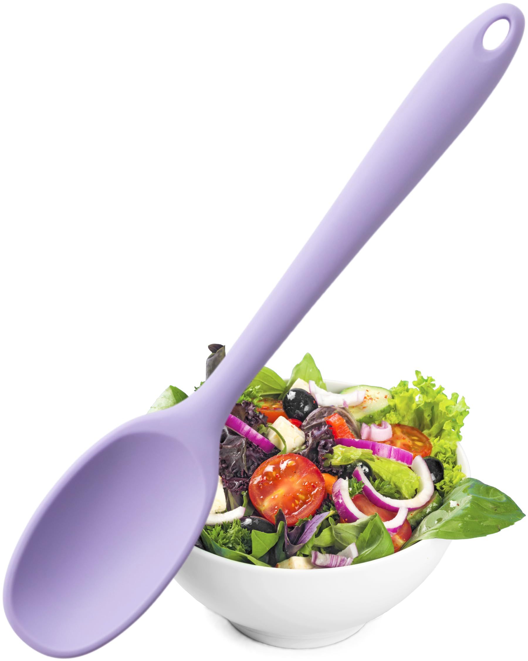Taylors Eye Witness Large Silicone Lavender Stirring Spoon