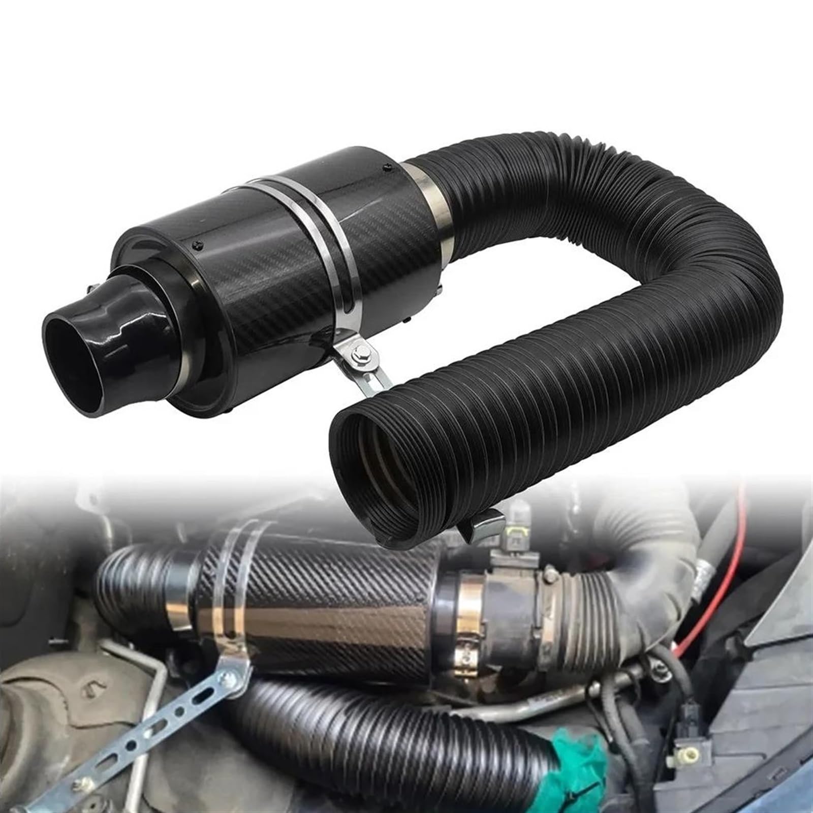 Flaconi Filtre A Air Moto,Filtre A Air Sport,Mini Filtre D'admission D