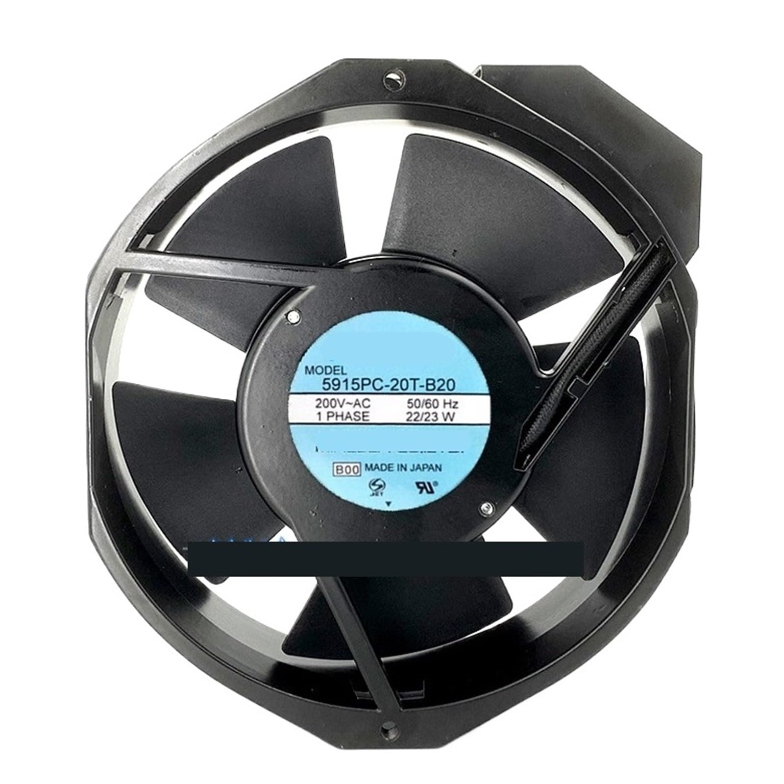 YUIDVJQWS 5915PC-20T-B20 200V 22/23W 17238 172 * 172 * 38mm Cooling Fan