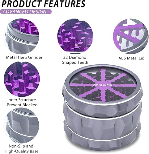 Miniatura 3 de Amoladora, amoladora de 2.5 pulgadas, amoladora manual de aleación de aluminio