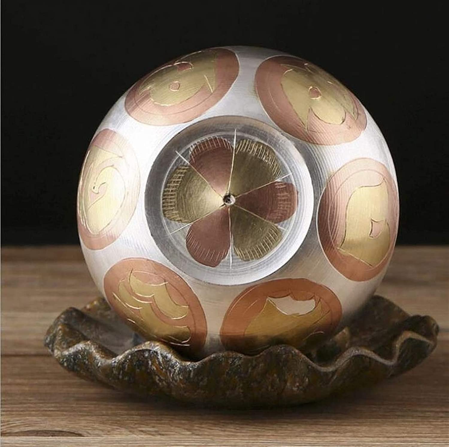 Campane tibetane per Meditazione, Campane in Rame realizzate a Mano in Nepal, Suono Meraviglioso per la guarigione olistica, Sollievo dallo Stress, Meditazione e rilassamento.