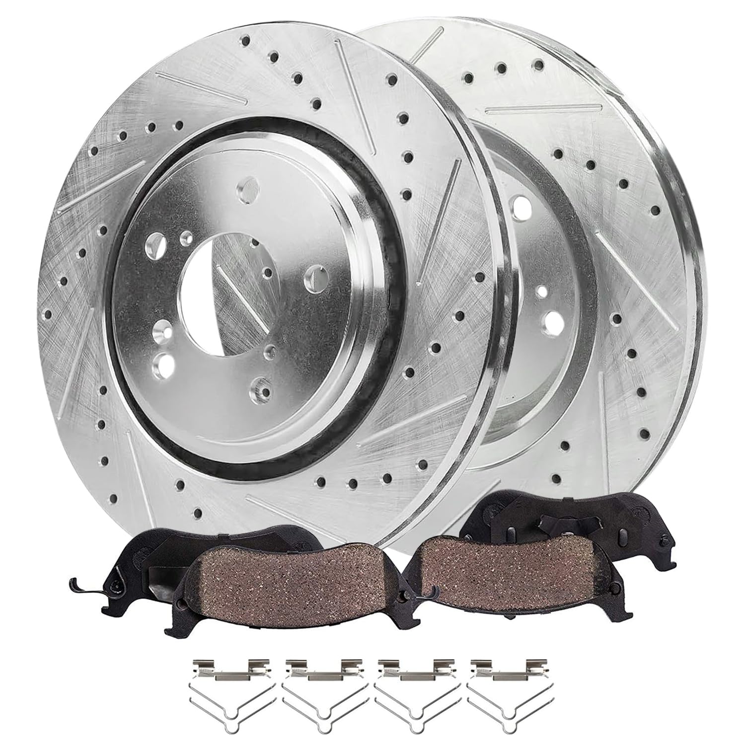 Detroit Axle - Front Brake Kit for 2018-2025 Honda Odyssey, 2019 2020 2021