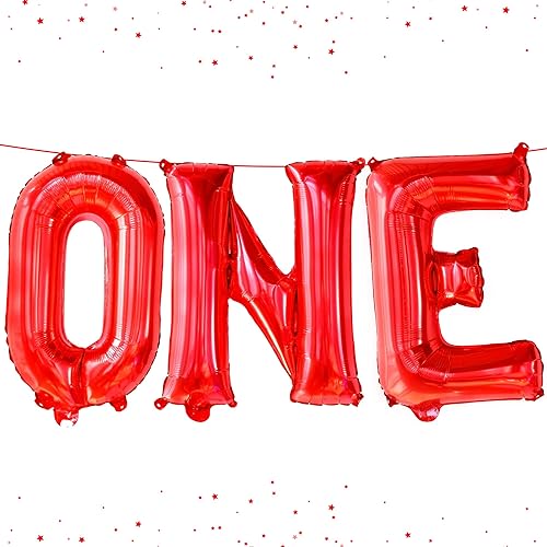 Miniatura 8 de KatchOn, Globo negro para el primer cumpleaños  16 pulgadas  Globos negros uno, globo número 1 para decoraciones de primer cumpleaños  Globo negro 1