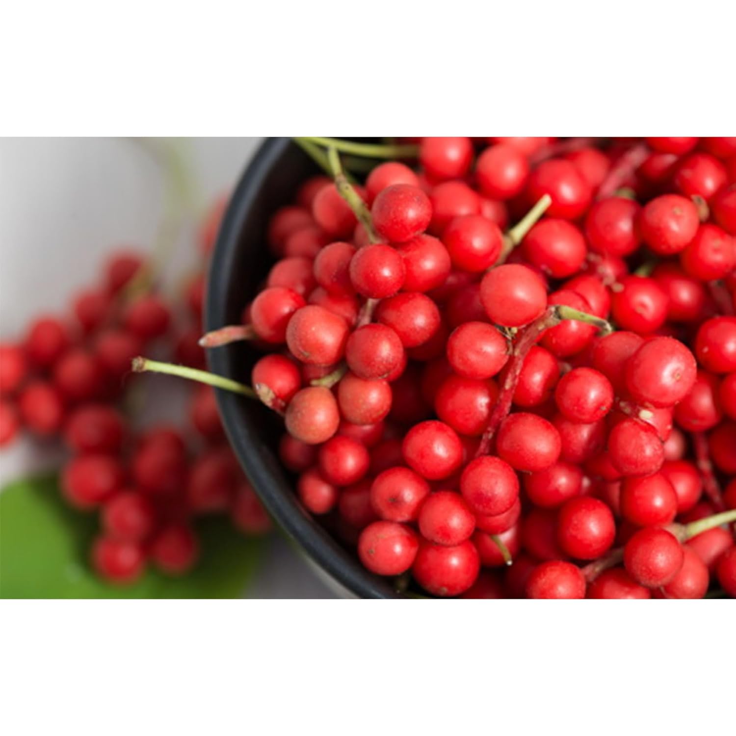 GAGOPA Dried Schisandra Berries (Omija) – 100% Korean Five Flavor Berry, Tart & Refreshing Herbal Tea Ingredient, Caffeine-Free, 100g Pack