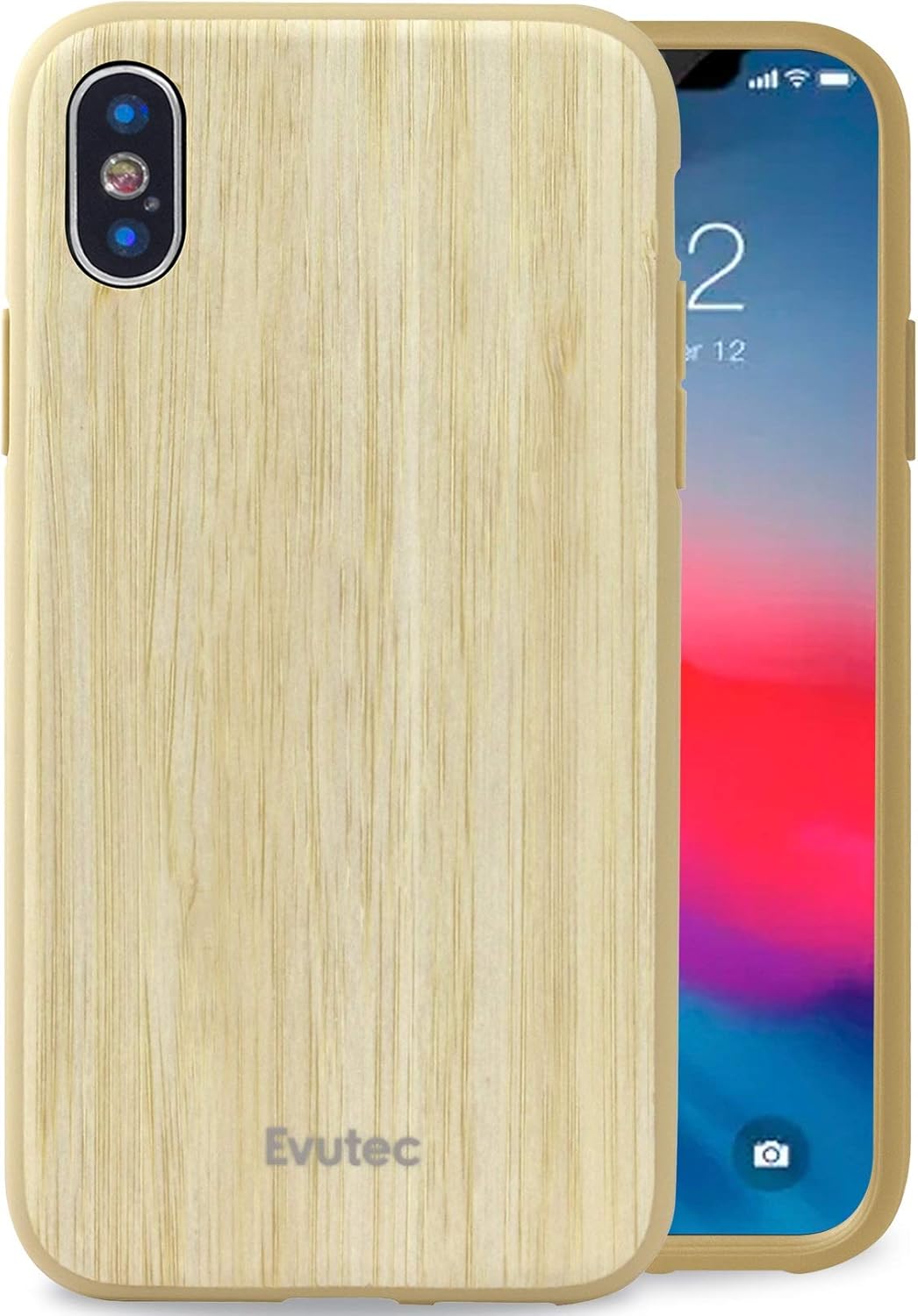 Evutec Case Compatible with iPhone X or XS, AER Series Real