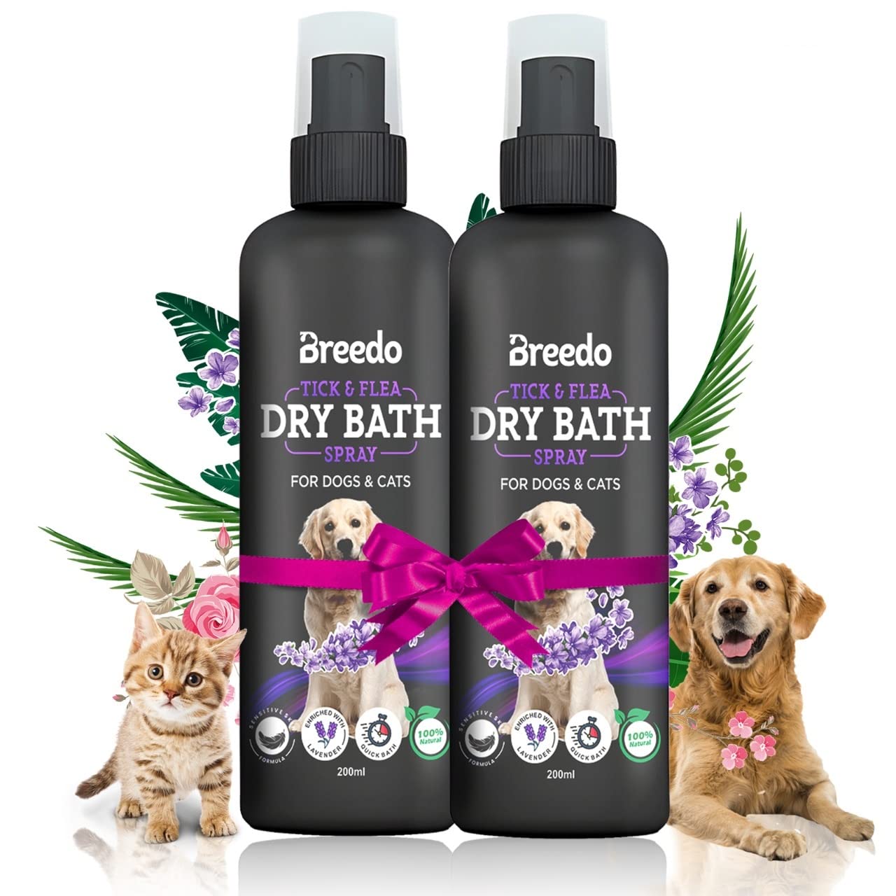 See full amazon price history chart for Breedo (Pack of 2) Dog Lavender and Essential Oil Dry Bath Instant Conditioning Waterless Shampoo Spray for Dogs & Puppy Dry/Waterless Dog Shampoo(400 ml)| Maintains Silky and Nourishing Hair. Breedo (Pack of 2) Dog Lavender and Essential Oil Dry Bath Instant Conditioning Waterless Shampoo Spray for Dogs & Puppy Dry/Waterless Dog Shampoo(400 ml)| Maintains Silky and Nourishing Hair. (B0BP7YHBC6) Amazon Price History, Amazon Price Tracker