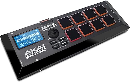 Miniatura 14 de Mezclador y reproductor de sonidos con ranura para tarjeta SD MPX16 de Akai Professional.