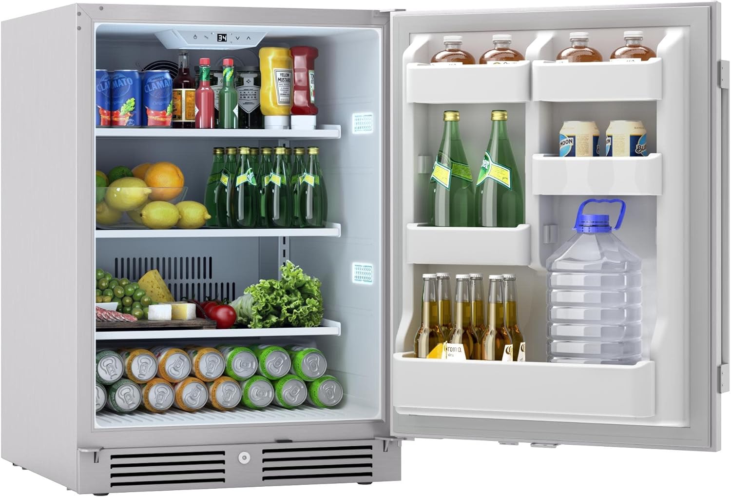 Zephyr PRR24C01AS-OD Presrv™ Single Zone Outdoor Refrigerator