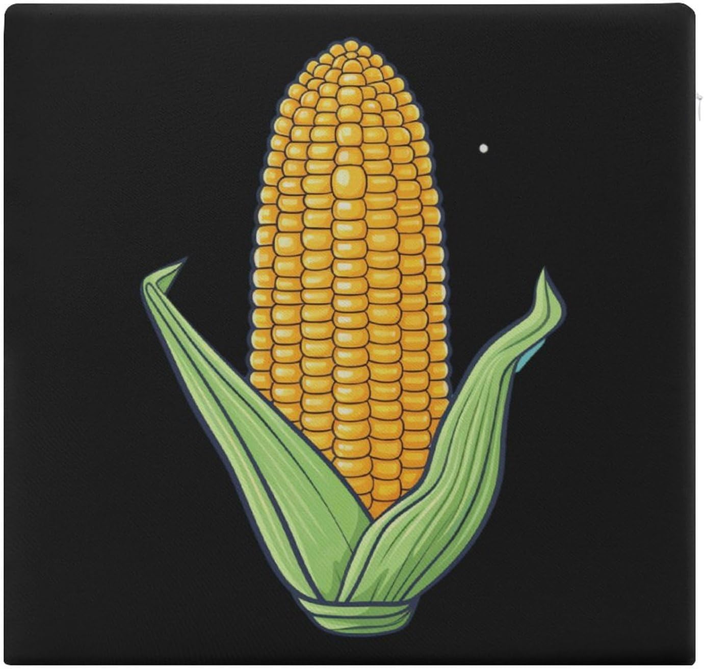 Food Corn Floor Pillow Meditation Yoga Cushion Square Chair Cushion Pillows Seating for Adults