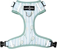 Vista 89 de Lucy & Co. Arnés para perro Midnight No-Pull – Talla M – Chaleco para dejar de tirar y caminar fácil – Cómodo producto de entrenamiento de correa