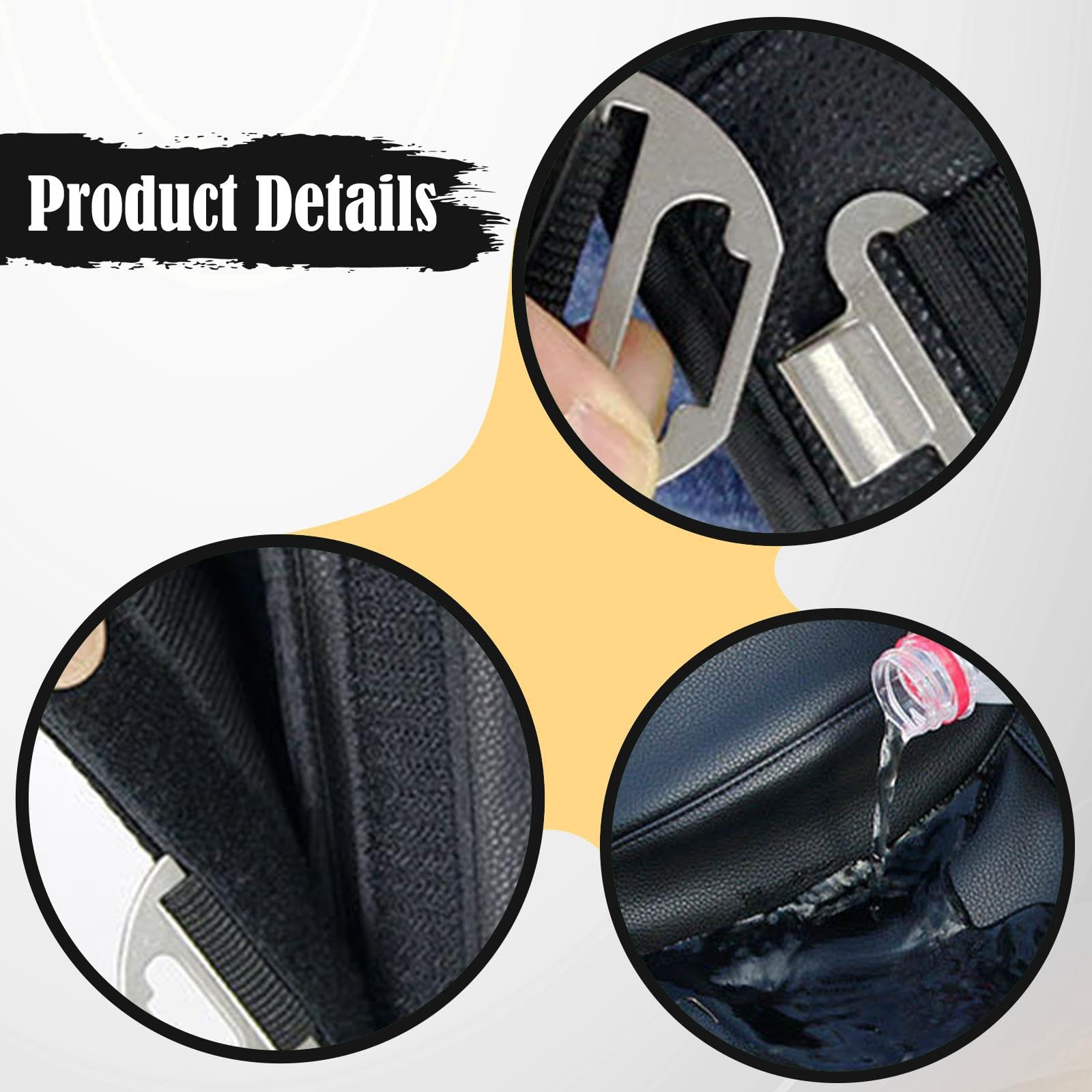 Genouillères Multifonctionnelles et Ergonomiques pour Le Cyclisme, l'escalade et Le Snowboard, Boucle en Acier