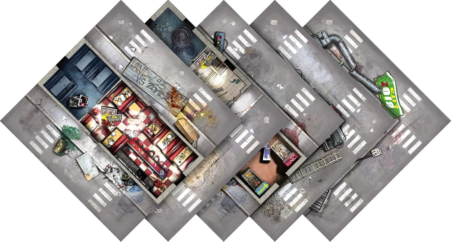 Lot Zombicide Seconde Edition en Français + 1 Decap Blumie