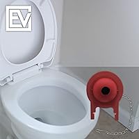 Vista 6 de Essential Values Toto Piezas de repuesto para inodoro, compatible con aleta de inodoro Toto de 3 pulgadas para modelos G-Max, THU499S, THU331S