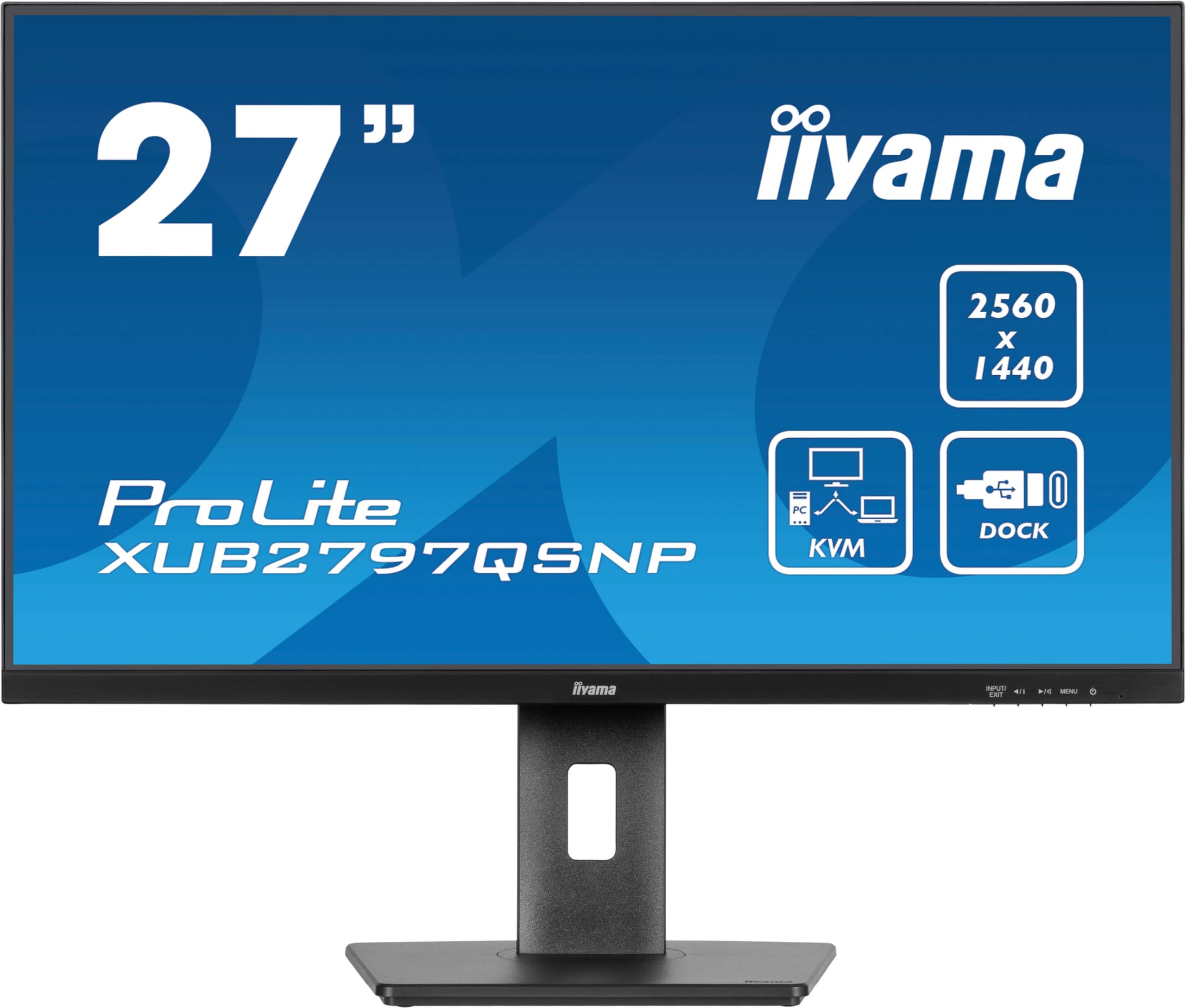Iiyama Prolite Xub2797qsnP-B1 68.5 Cm (27") - LeD-Monitor - Dp/hdmi/usB-C (xub2797qsnP-B1)