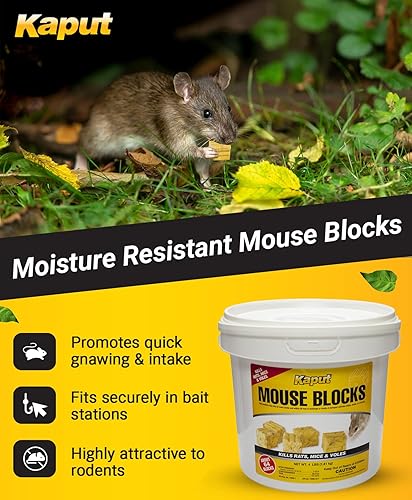 Miniatura 3 de Kaput Mouse Blocks - 4lb. Cubeta 71305
