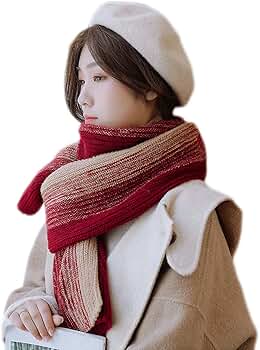 Amazon | [JUIN] マフラー ストール レディース ロング ニット