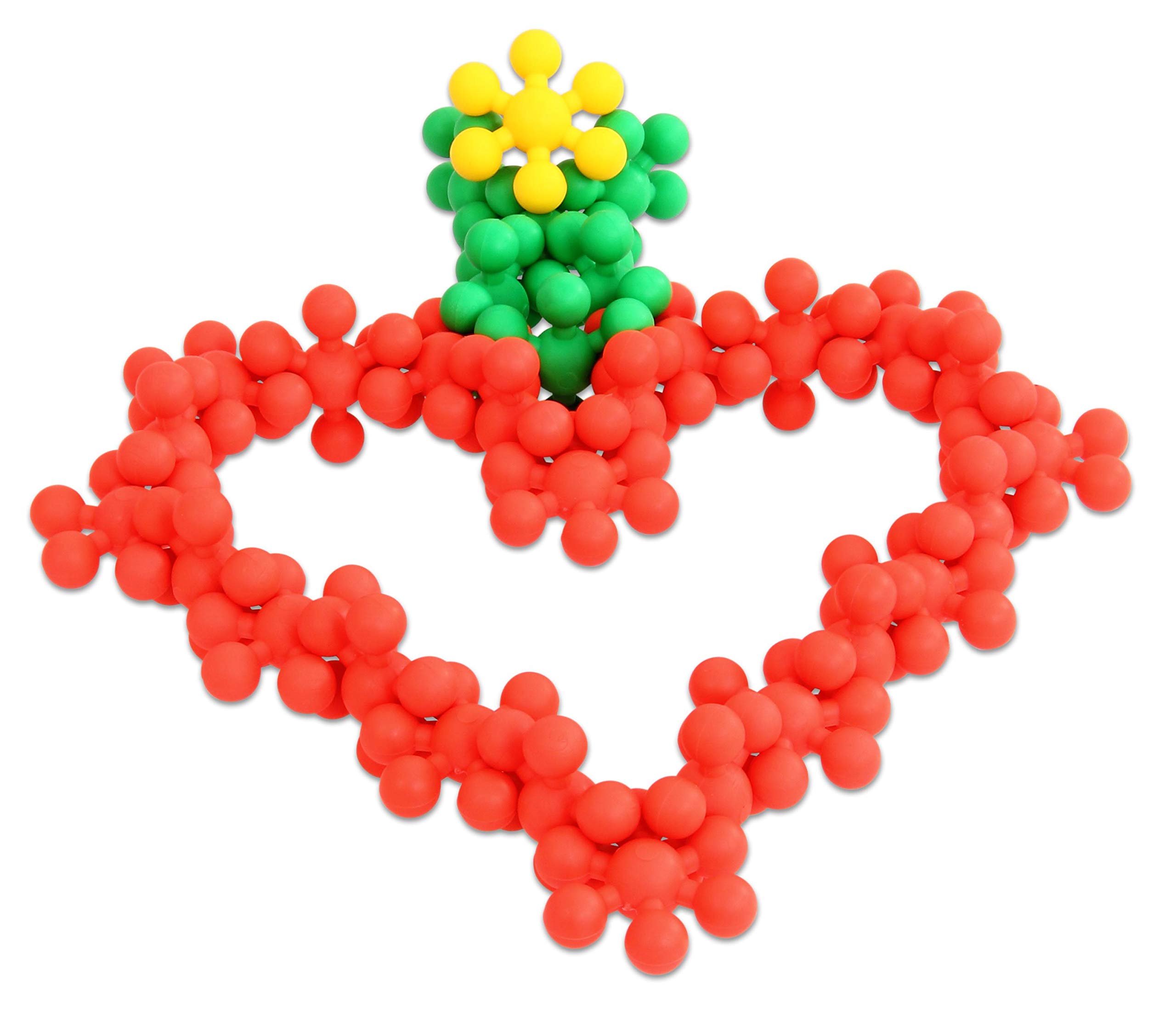 Betzold Kreativ Steckblume – 160-teiliges Steckset – Bunte, Weiche Kunststoffteile – Fördert Kreativität, Motorik Und Räumliches Denken – Ab
