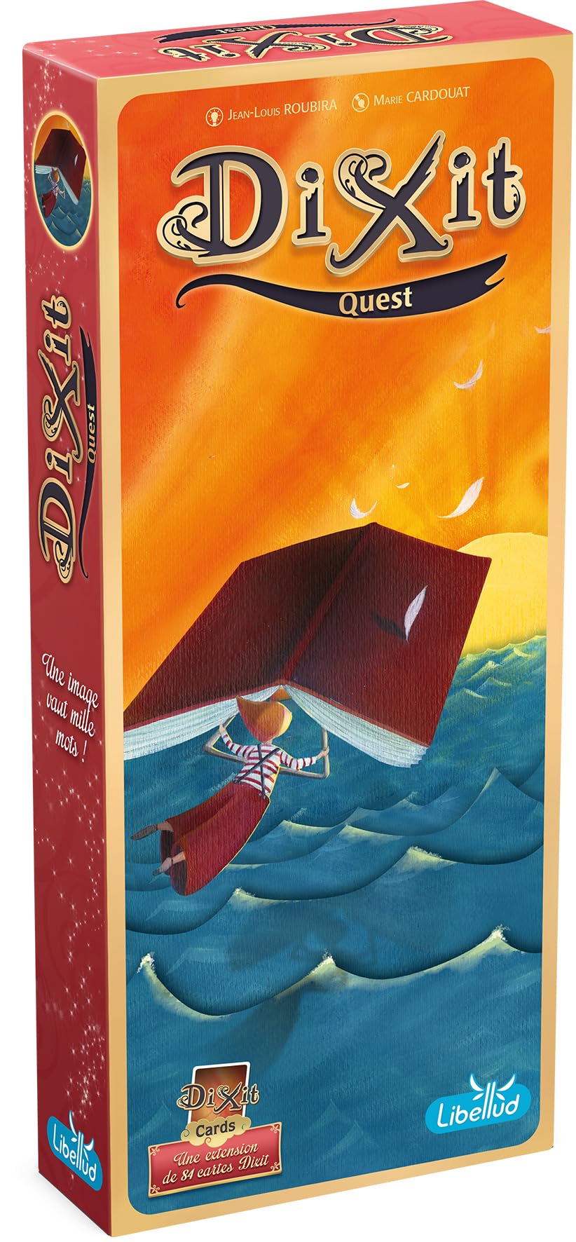 Asmodee Libellud | Dixit Quest | Expansion | Multi-Award Winning Imagination & Creativity Game | Ages 8+ | 3 to 8 Players | 30 Minutes per Game | Multilanguage (includes Spanish)