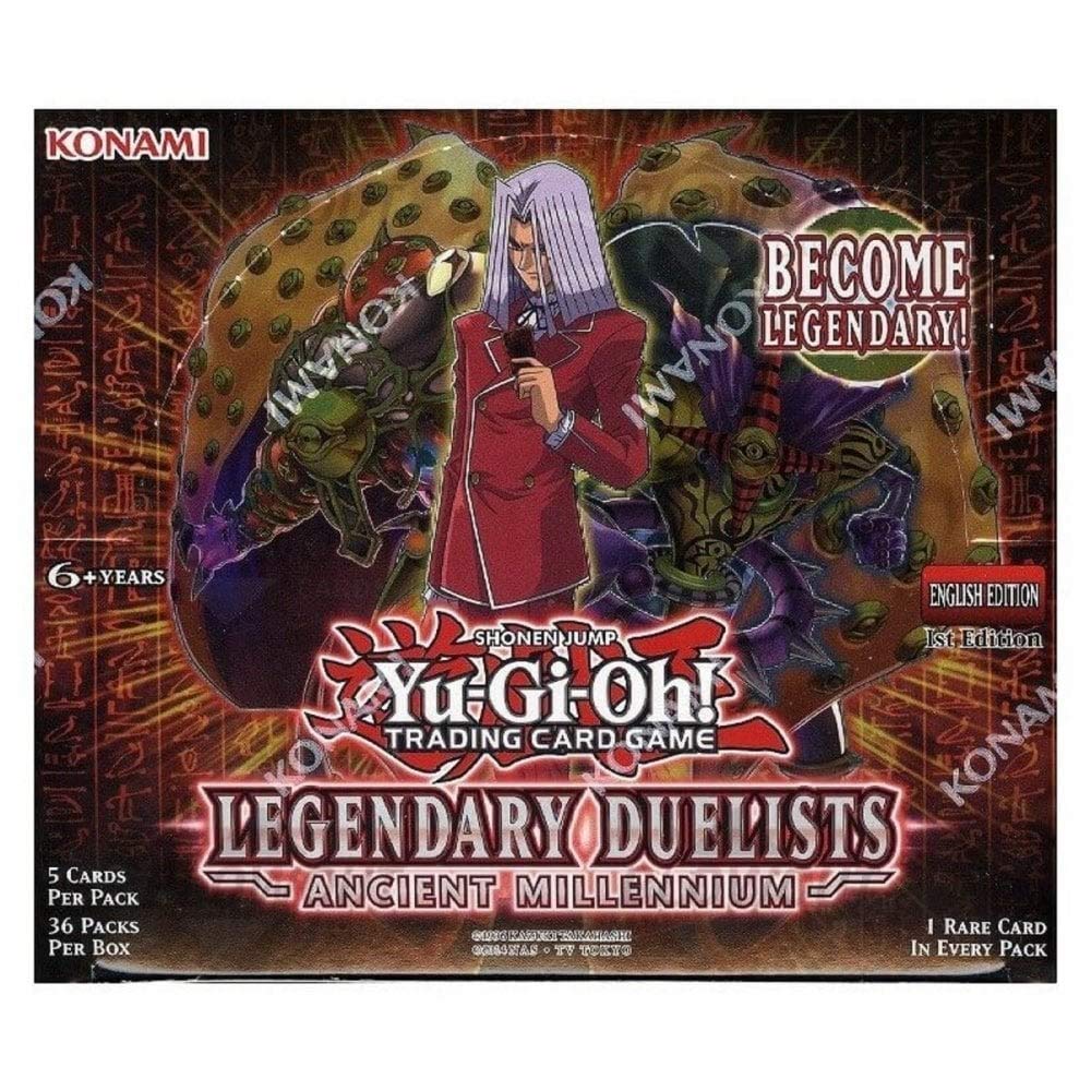 Yu-Gi-Oh! 15423 Legendary Duelists Ancient Millennium Trading Card Booster  Box 36 Packs
