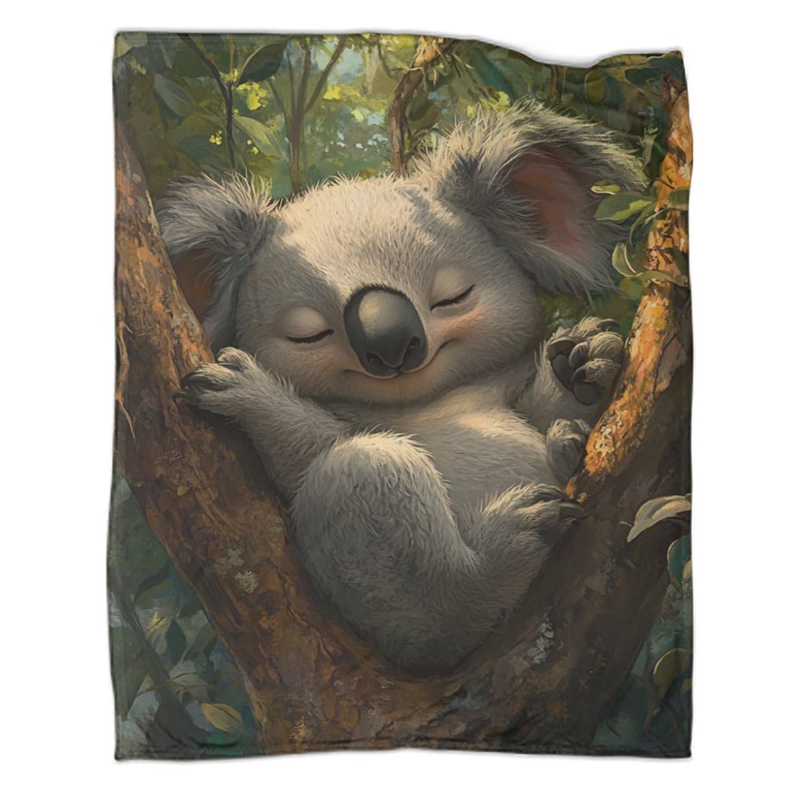 Couverture polaire koala en velours tout doux, l'idée cadeau parfaite pour ados