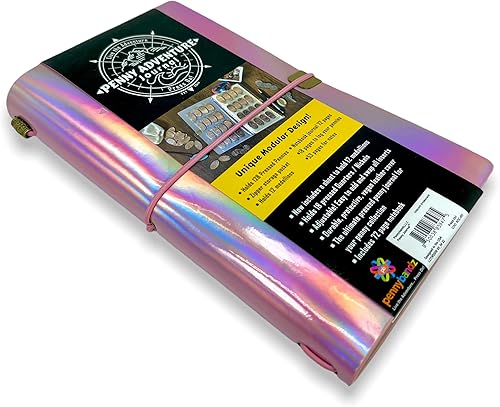 Miniatura 3 de Pennybandz El Diario de Penny Sostiene 146 Monedas, el Libro de Coleccionismo de Penny de Recuerdo Definitivo para tu Colección de Monedas Sostiene