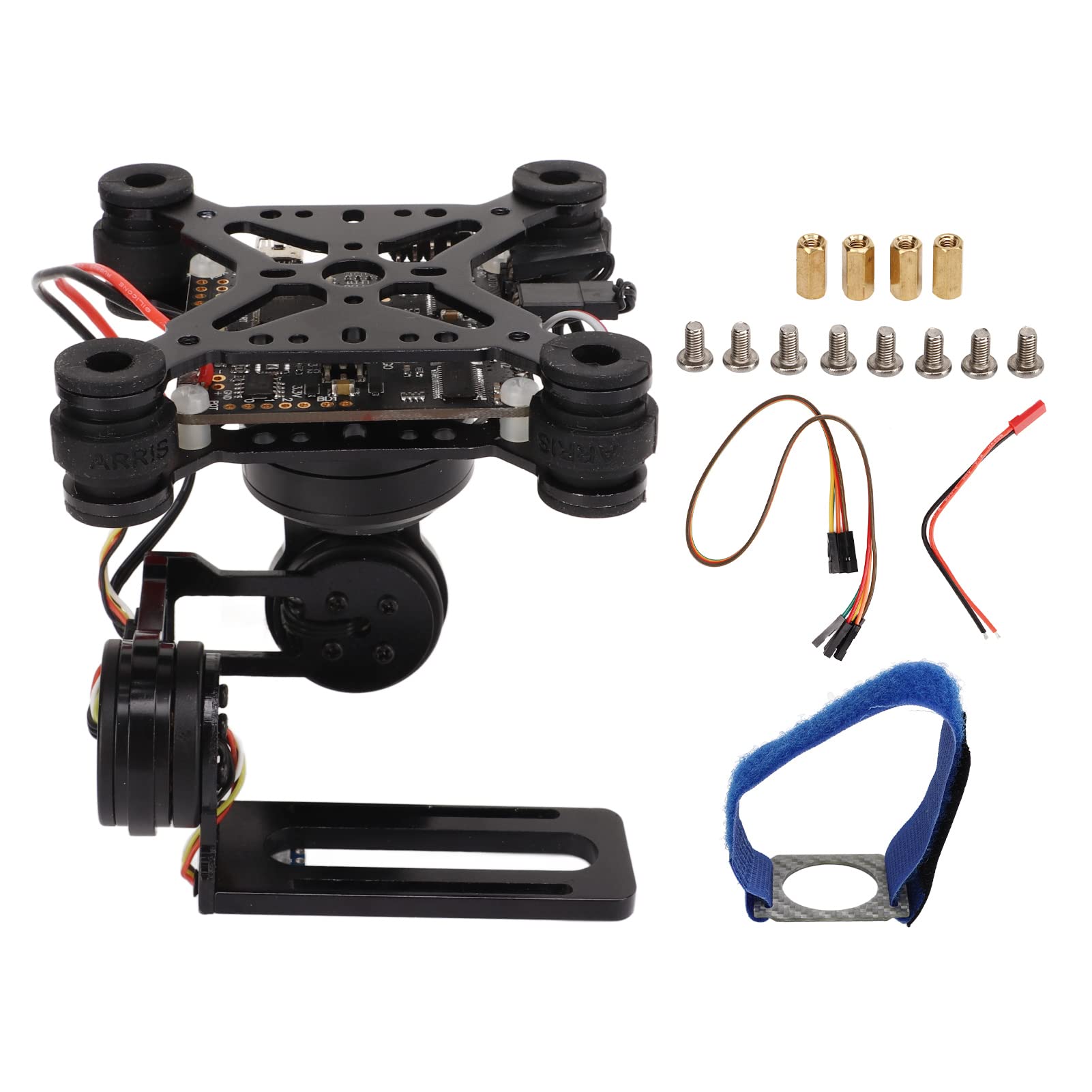 3-osiowy stabilizator kamery do FPV, łatwa instalacja, ultralekka waga, stop aluminium CNC, dobra stabilność, piękny kształt