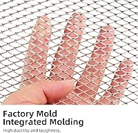 Vista 3 de AggAuto - Malla de aleación de aluminio para automóvil/camioneta, 47 x 16 pulgadas, inserto para parrilla, parachoques, alerón, toma de aire