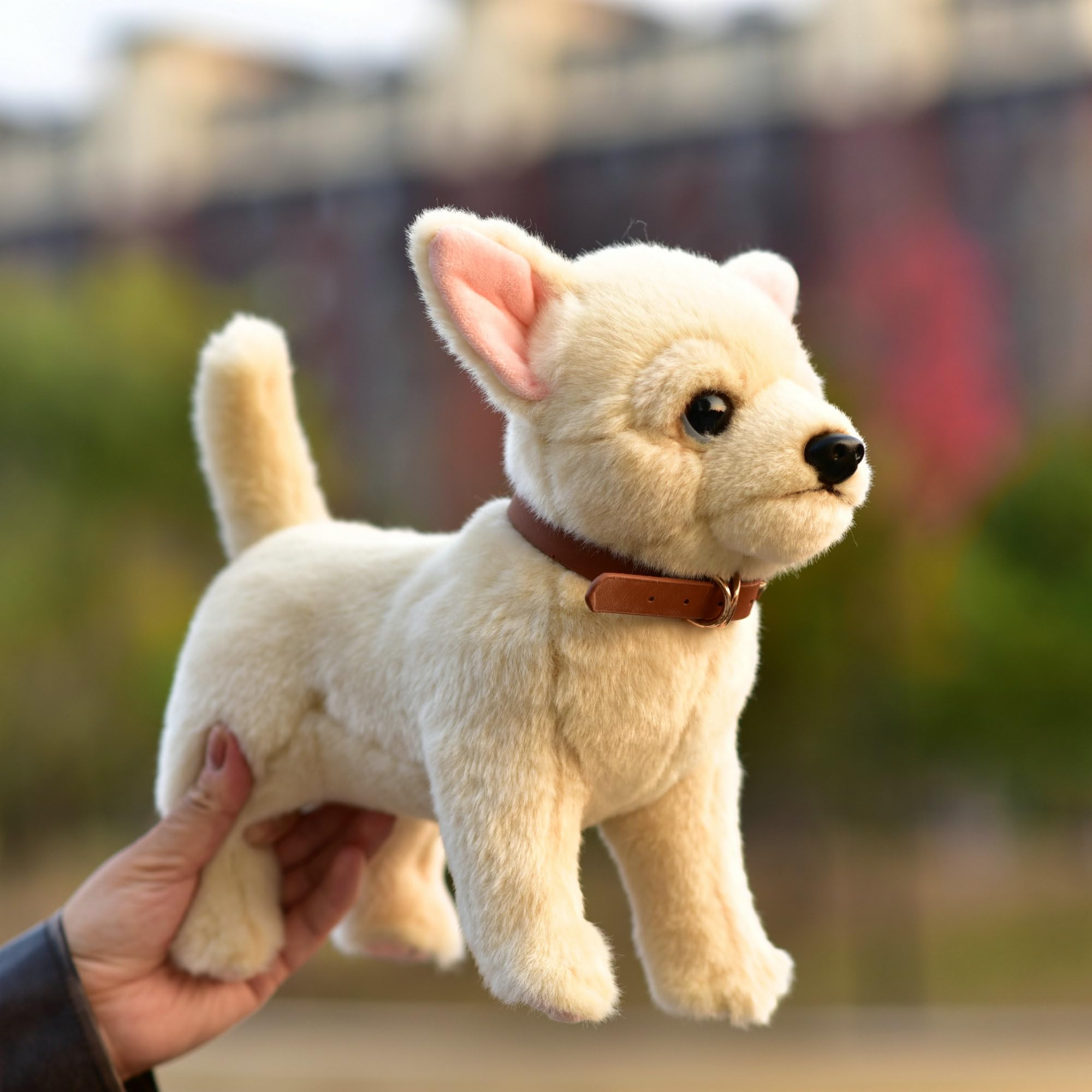 Amazon.co.jp: シミュレーションチワワ犬ぬいぐるみぬいぐるみ