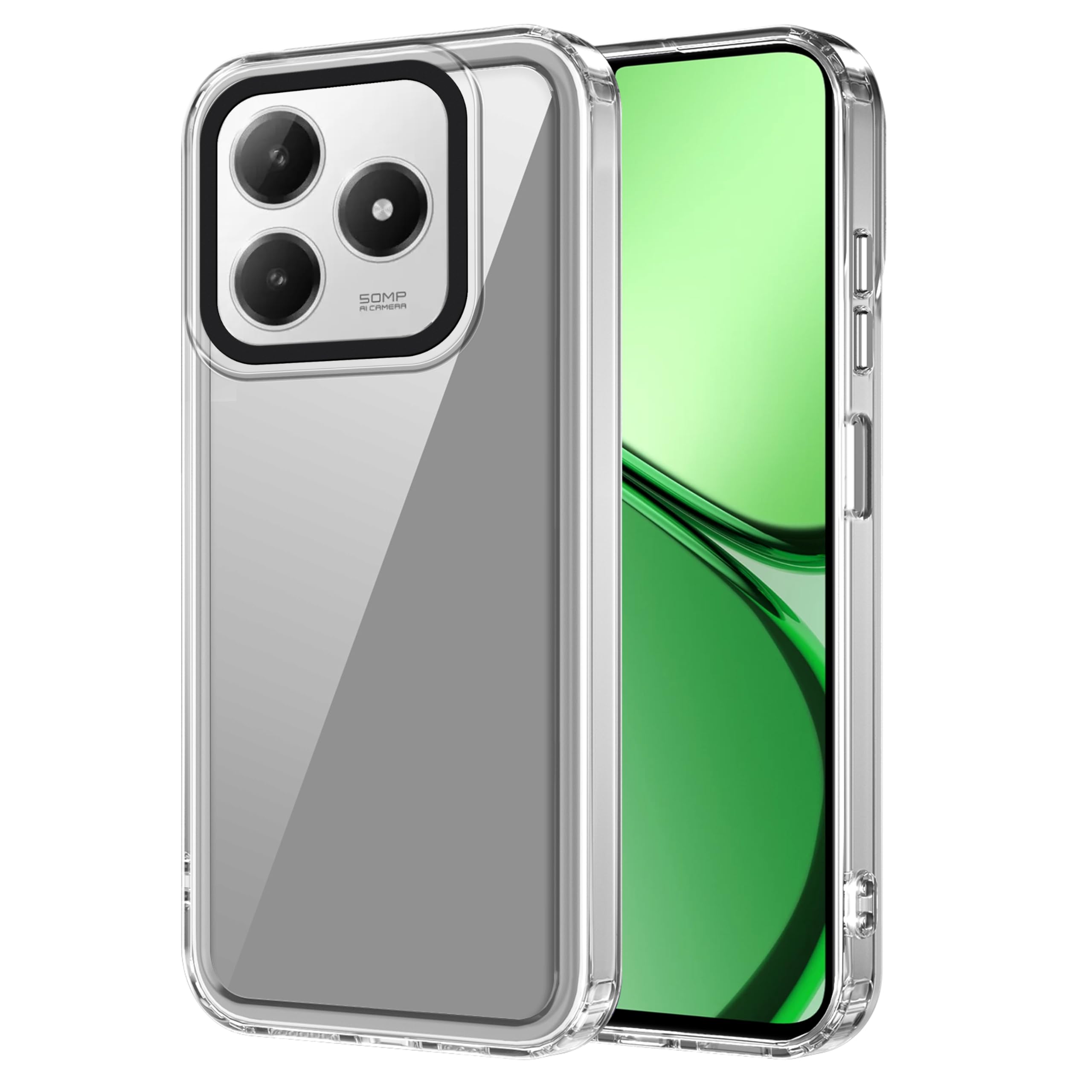 Zapcase Back Case Cover for Realme Narzo N63 | Compatible for Realme Narzo N63 Back Case Cover | Case Cover with Camera Protection | (TPU + PC | Transparent) (B0D8YLTY7V) Amazon Price History, Amazon Price Tracker
