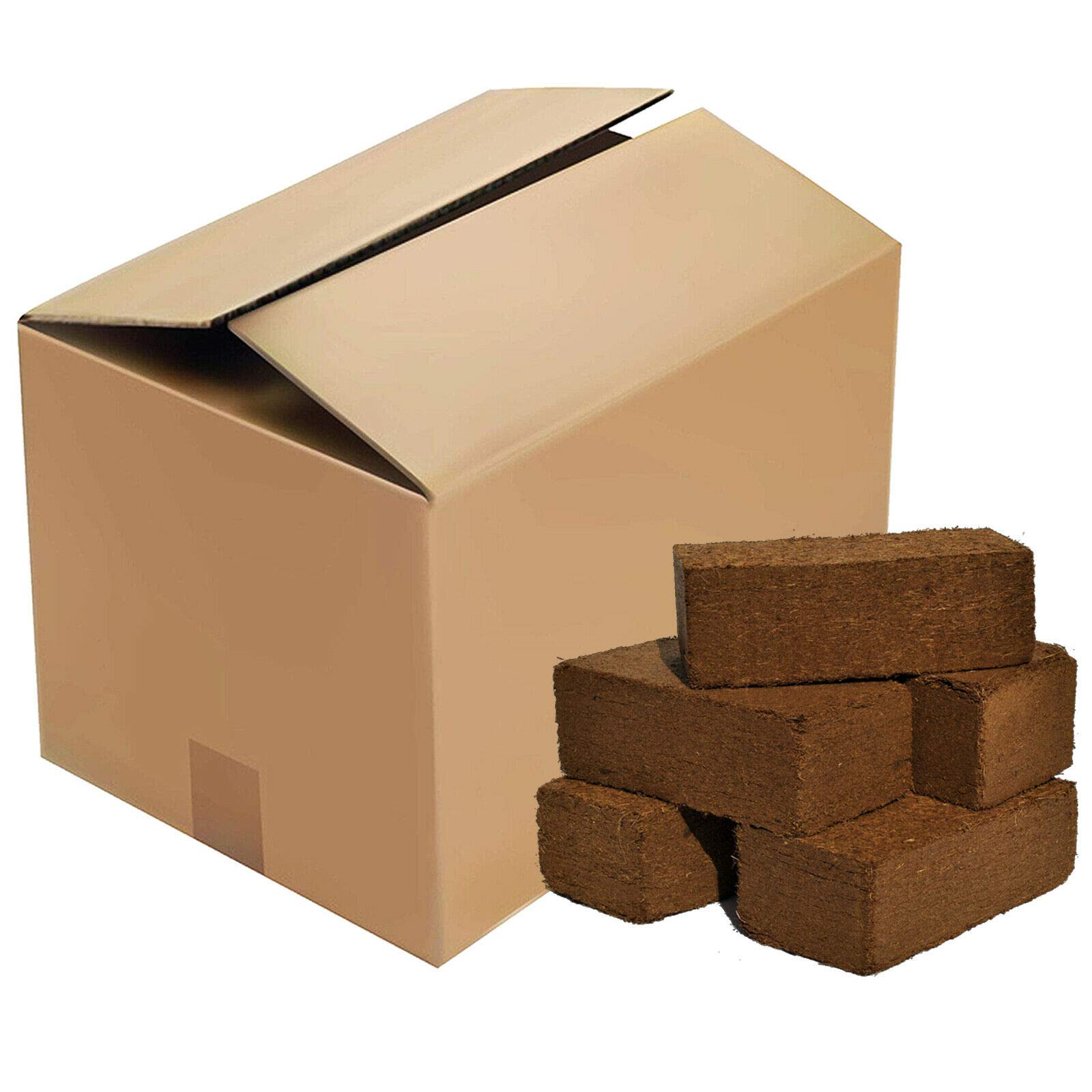 DIY & Tools Nutriculture Peat Free Compost Coco Coir Bricks, 10 Litre (10)
