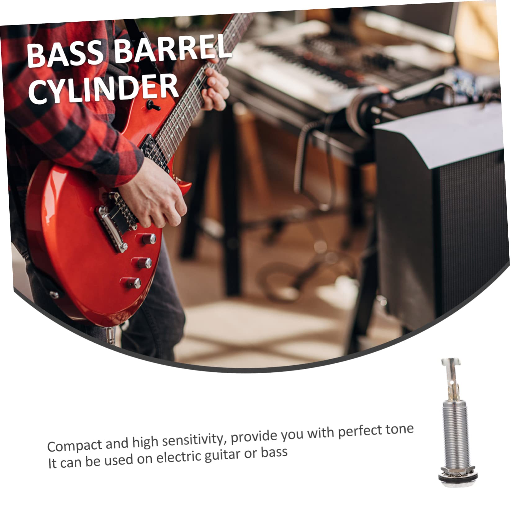 PLAQUE DE PRISE De Carré Prise De Guitare Basse Prise De Sortie Entrée