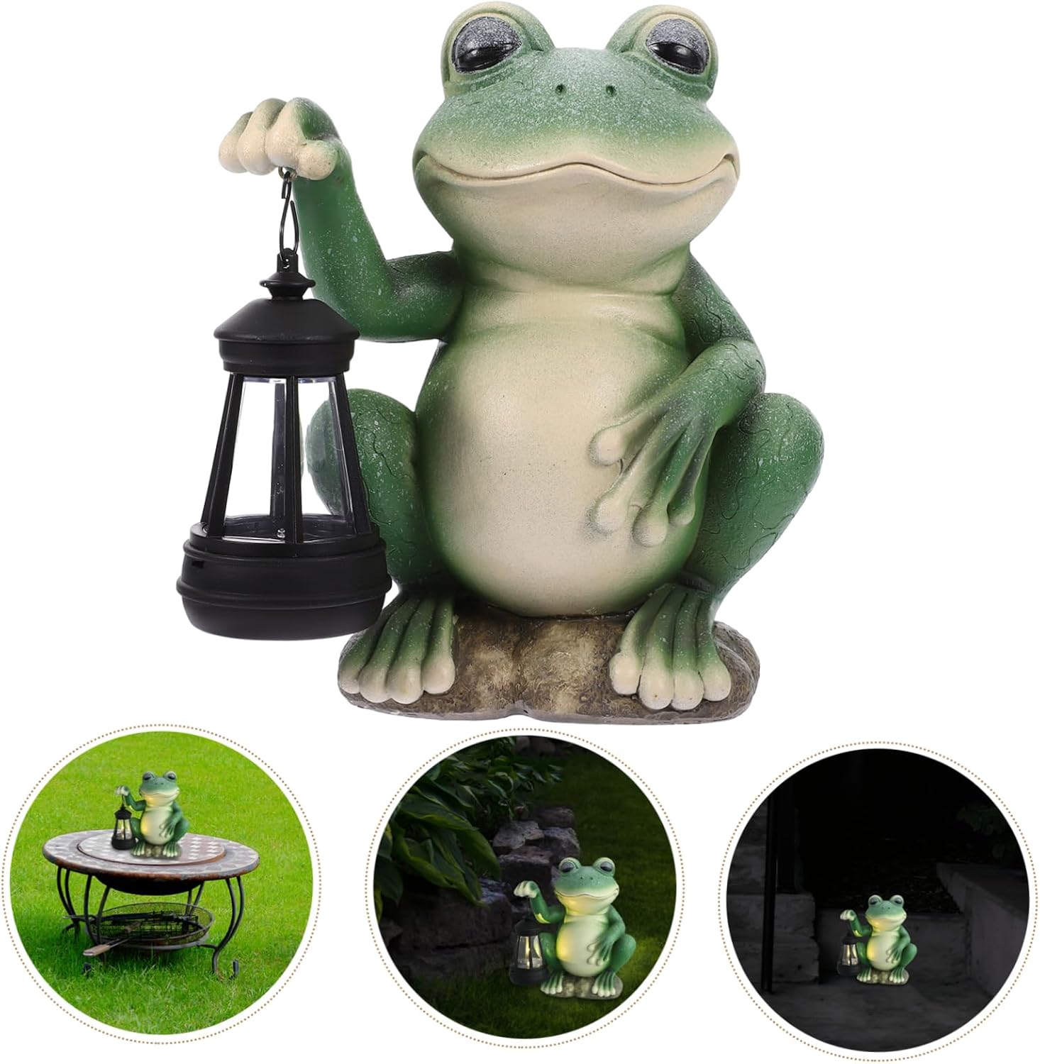 Frog Solar Lantern Outdoor Garden Light Creative for Landscape Decoration for Pathways Patios and Safety Lighting