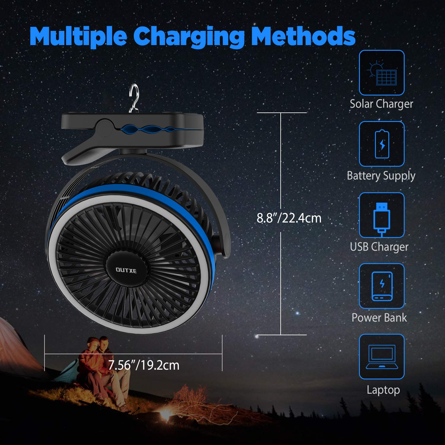 outxe camping fan