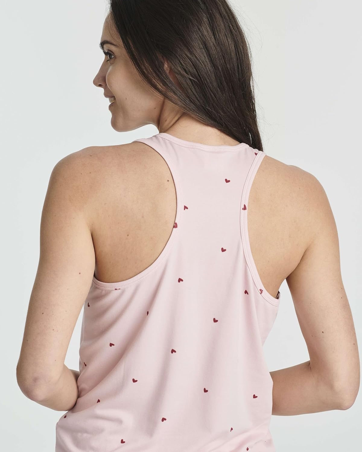 Real Essentials 2 Pack: Women’s Tank Top & Capri Pajama Set - Super-Soft Sleeveless Summer Loungewear (Plus - Image 4