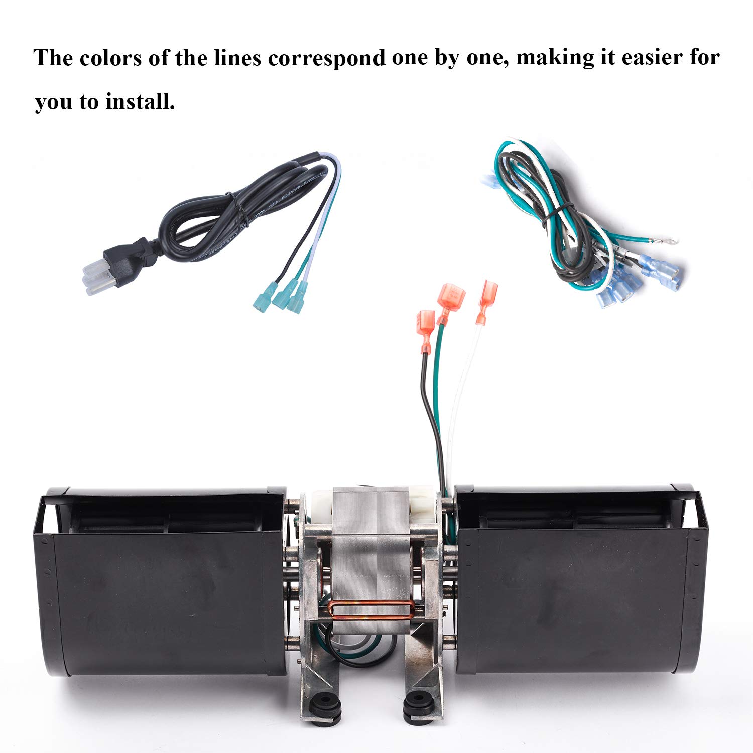 GFK160A GFK160 Fireplace Blower Fan Kit for Heat N Glo, QuadraFire