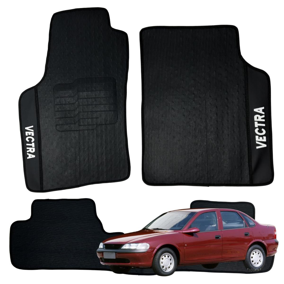 Jogo de Tapete Para Vectra 1997 1998 1999 2000 2001 2002 2003 2004 2005 Kit Automotivo