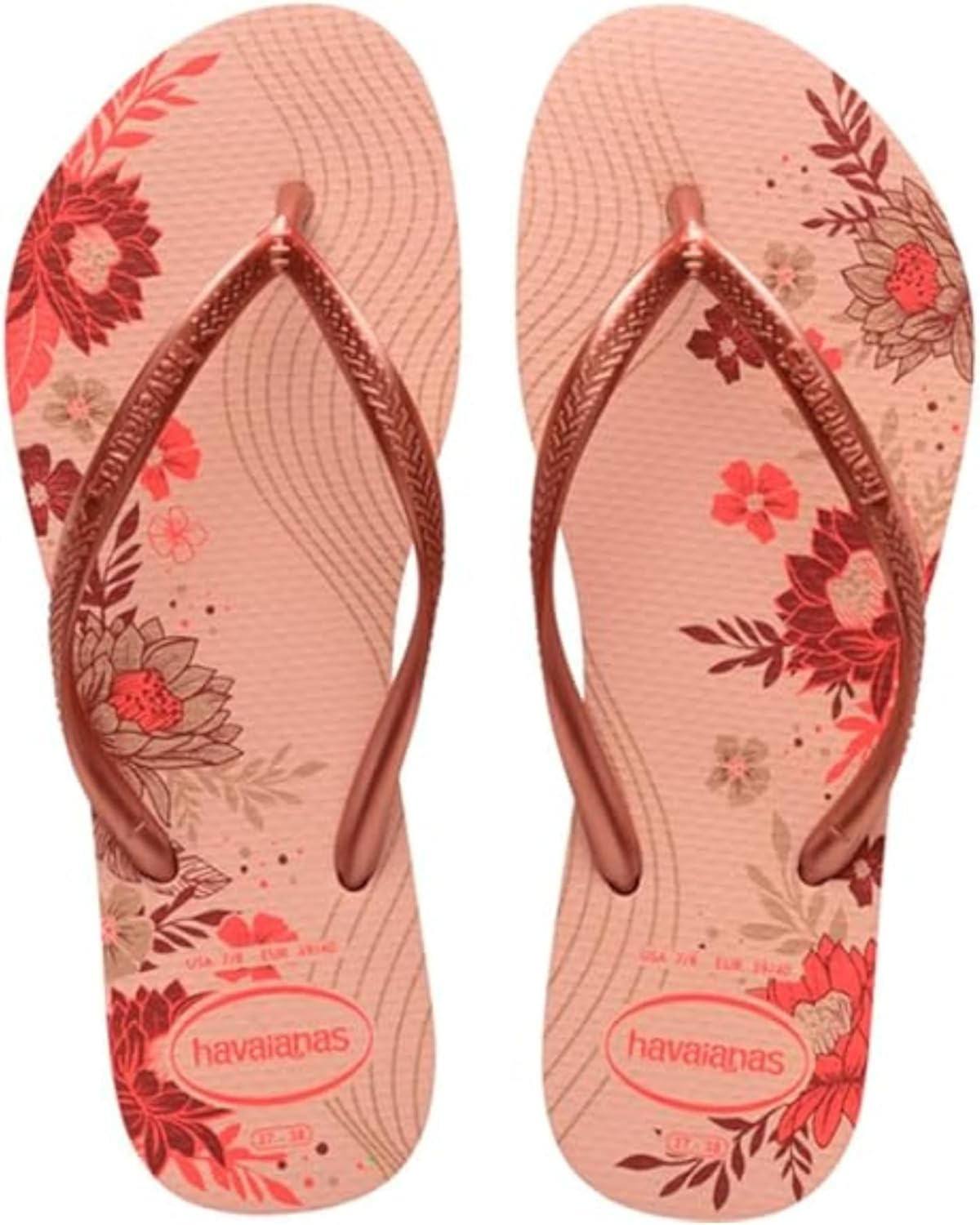 Havaianas – Slim Organic, Stylish, Durable and Versatile Flip-Flops, with Non-Slip Sole, Women