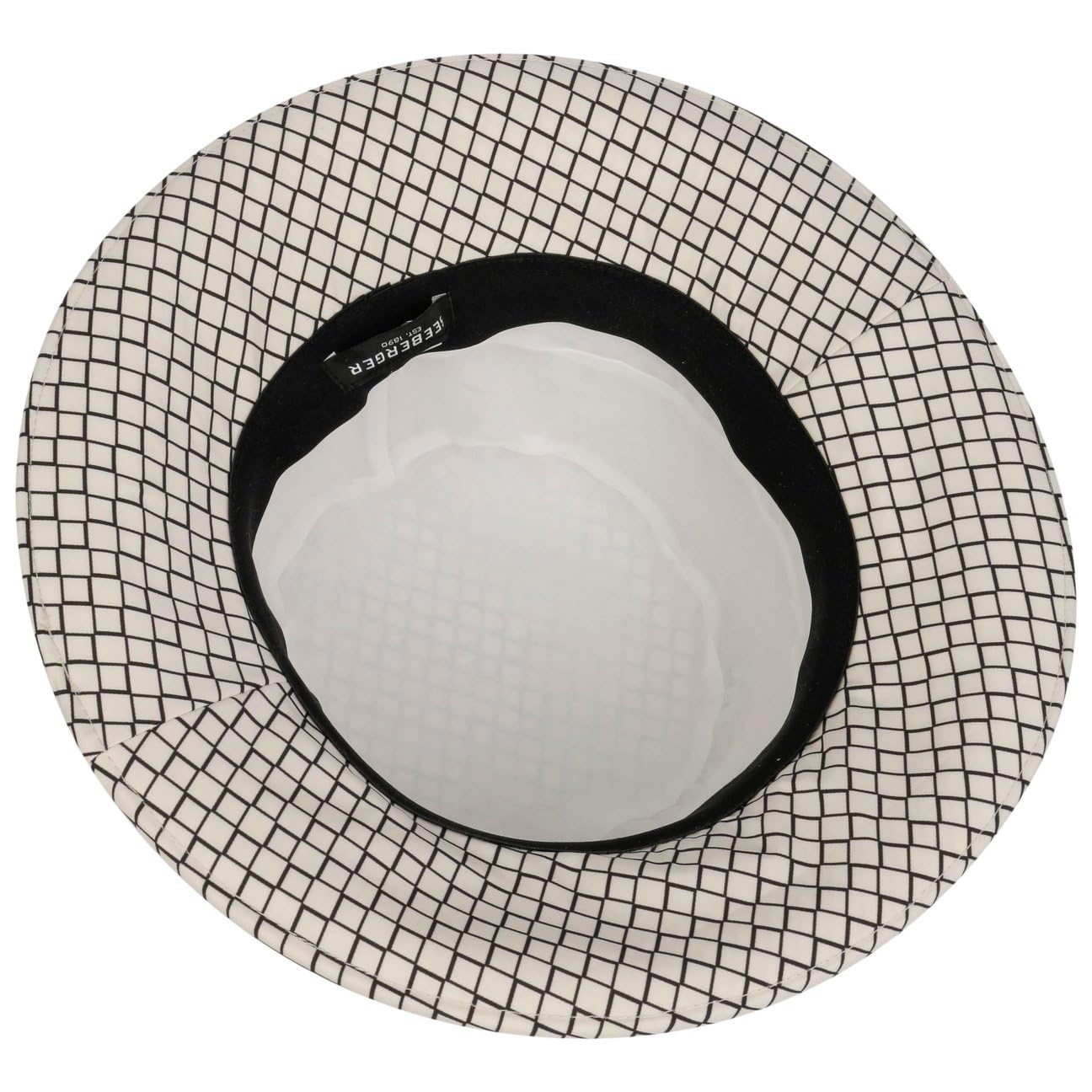 Seeberger Chapeau en Tissu Leacona Anti-Rain Femme - de Pluie Soleil pour avec Doublure Printemps-ete Ete