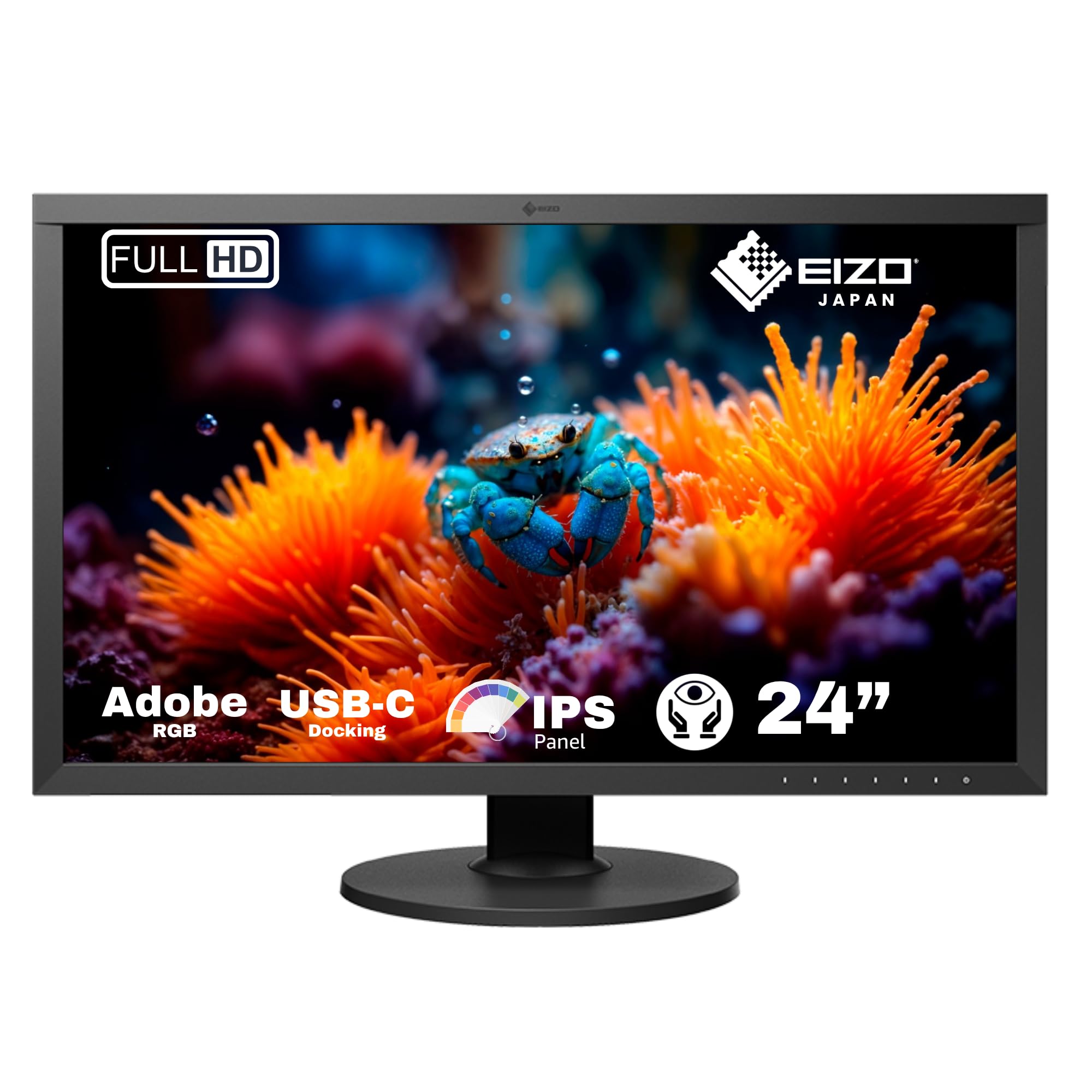 EIZO CG2420 Monitor LCD da 24.1", QHD Wide 1440p, Nero