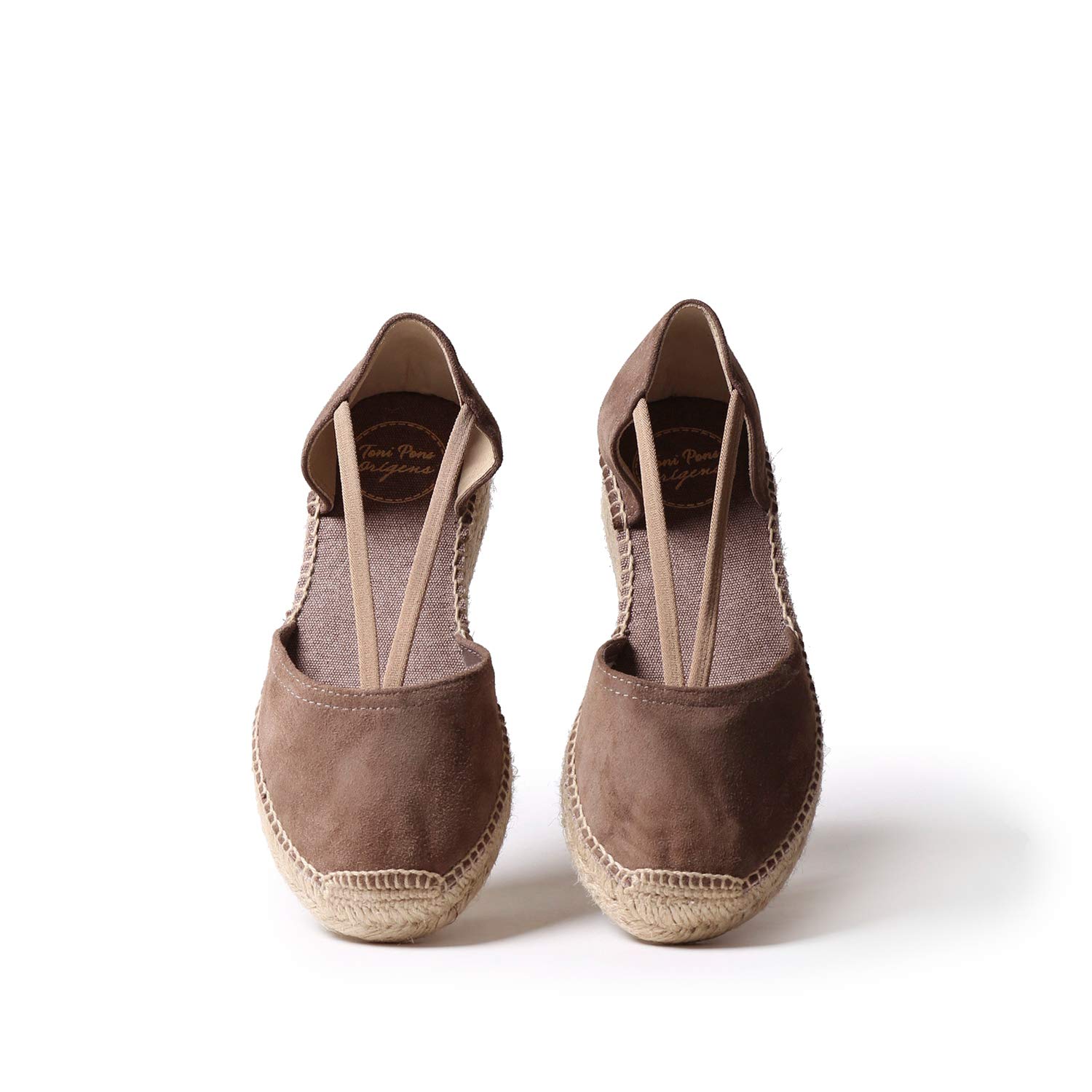 TONI PONS ERLA - Espadrille pour Femme dans des Tons Unis de en Daim.