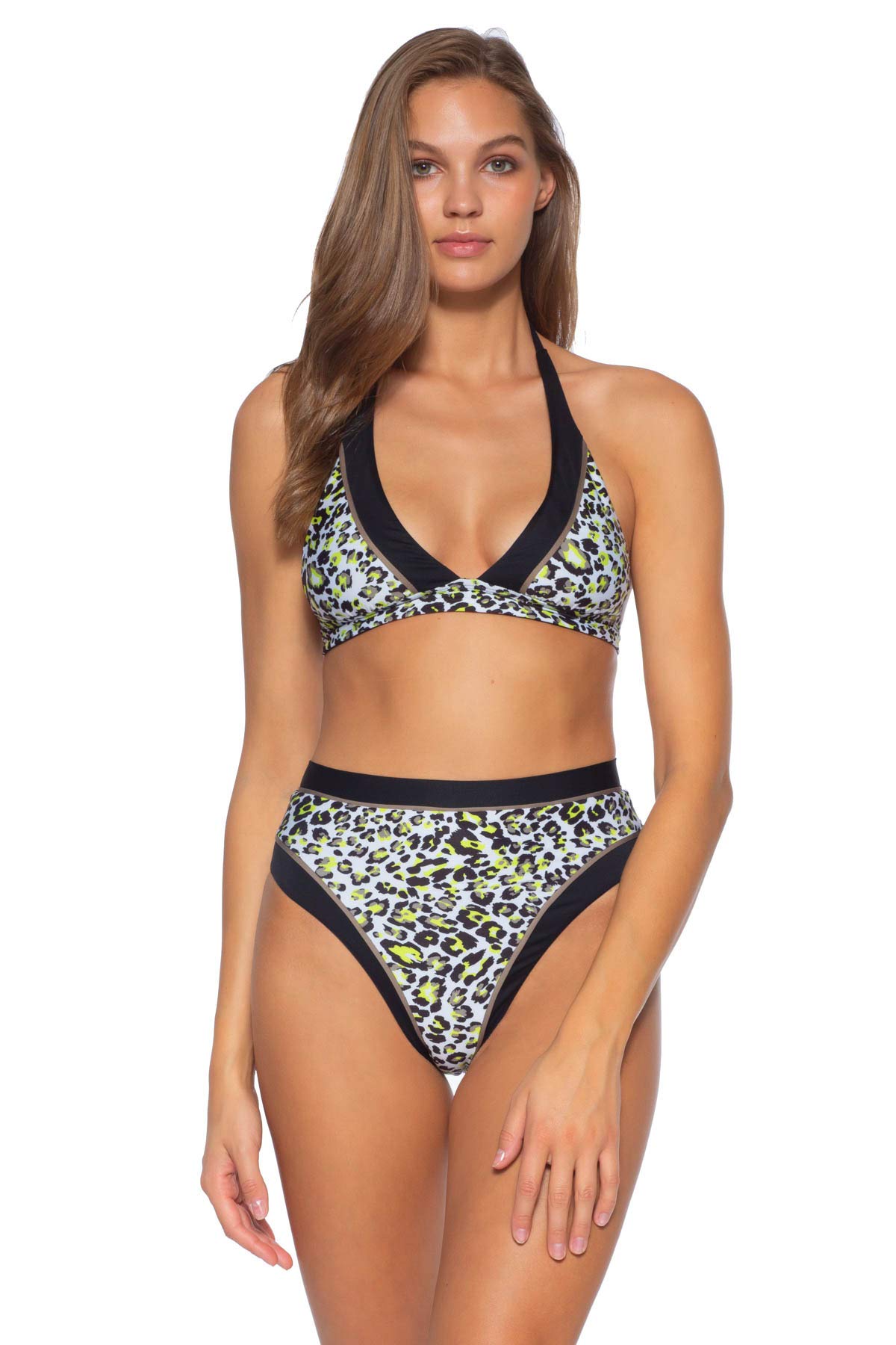 Soluna SwimInto The Wild Halter Top Bikini for Women Wild LG