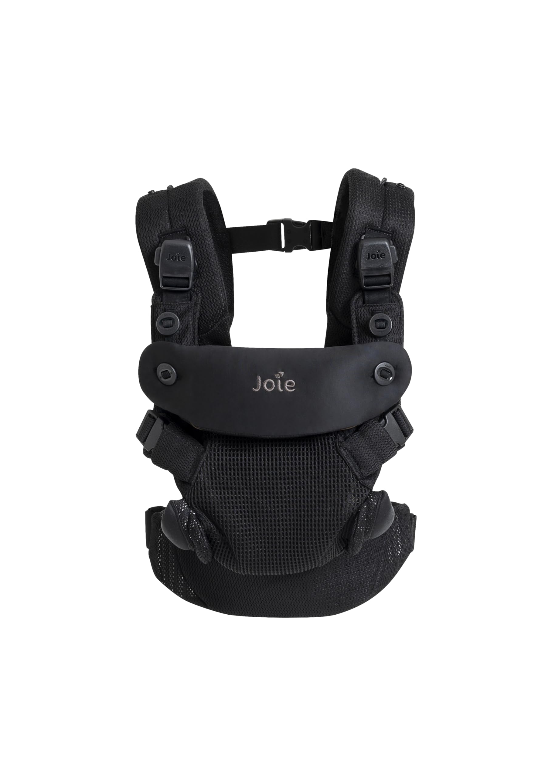 Joie savvy™ air marsupio 4in1 – 4 modalità di trasporto con supporto per schiena e testa, fibbie magnetiche, design leggero – dalla nascita ai 3 anni (3,5–15 kg), coal