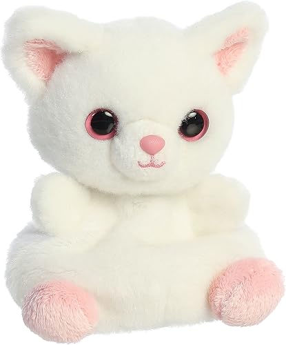 Miniatura 2 de Aurora Vibrante Yoohoo Palm Pals Pammee Animal de peluche Exhibición llamativa Bondad caprichosa Blanco 5 pulgadas