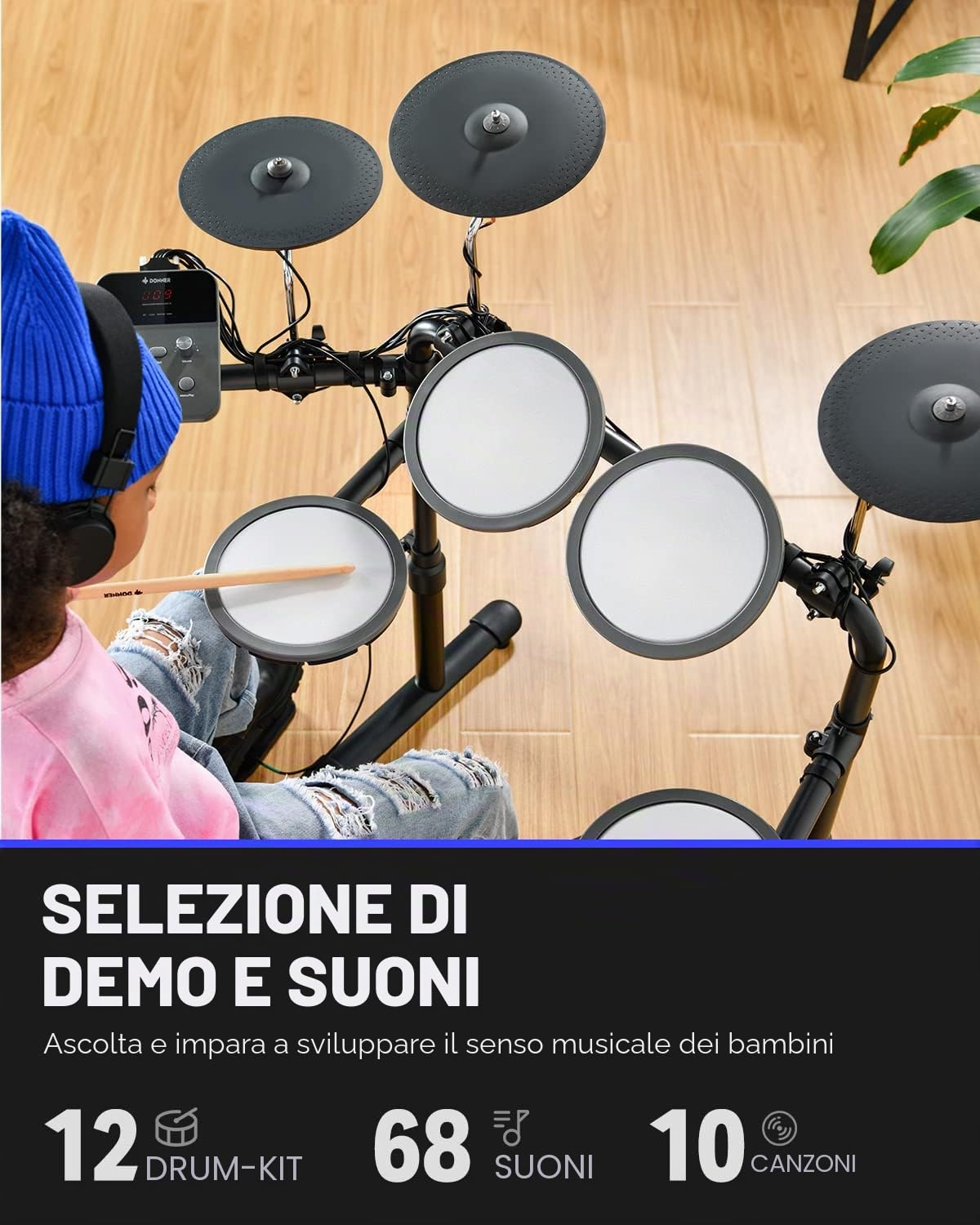 DED-70 Electric Drum Sets