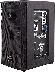 Caixa de Som Acústica Saga 8 Ativa Bluetooth FM Igreja Bar