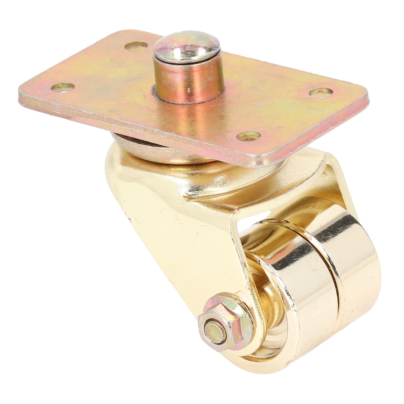 4PCS pionowo -fortepianowe meble wytrzymałe obracanie żelaza metalowe obrotowe małe koło na stojak na fortepian i meble trwałe rdzę Universal Design Łatwy w instalacji gładkie