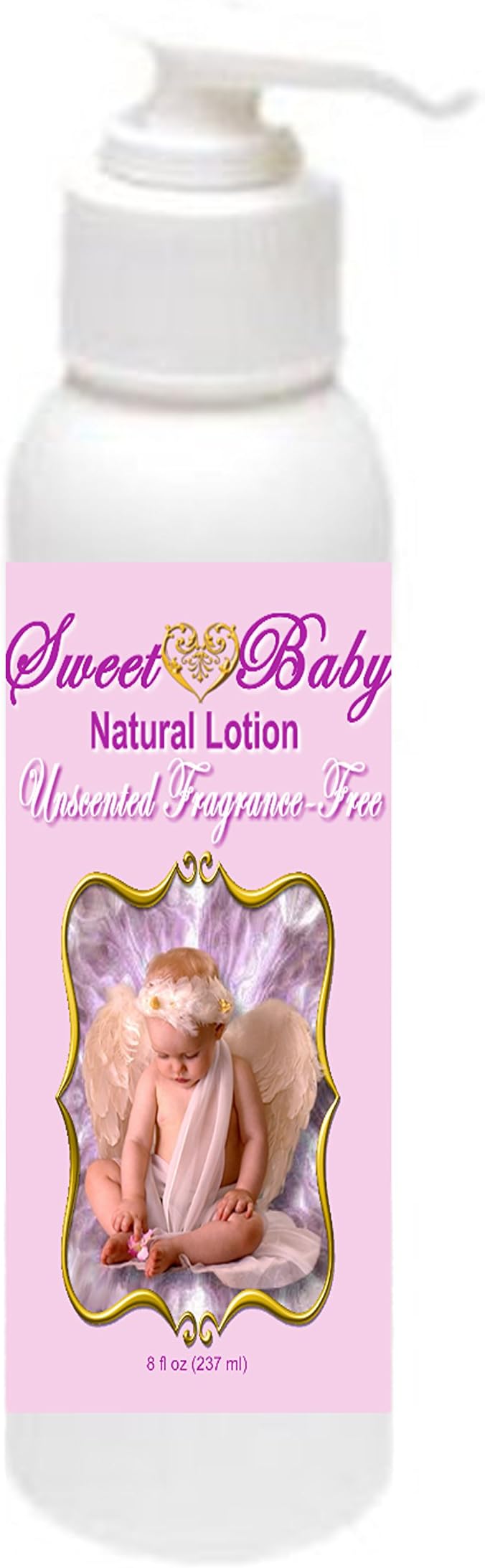 Paradise Island Sweet Baby Lotion 8 oz - Unscented Baby